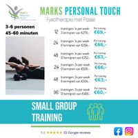 Prijzen MarksPT small group training